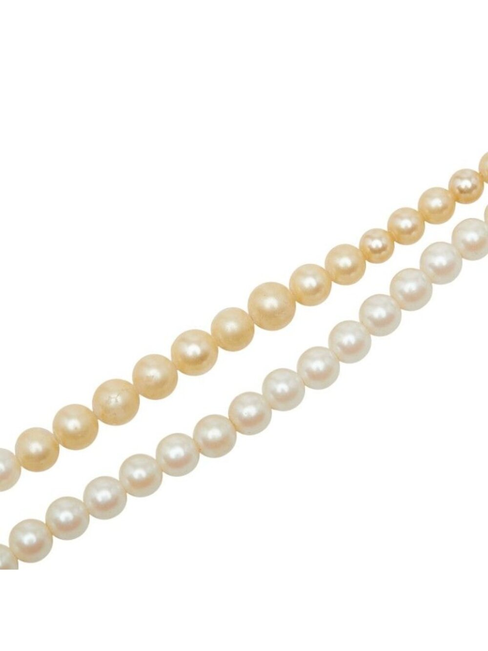 Dior Pearl Necklace Faux Plated - Picture 5 of 8